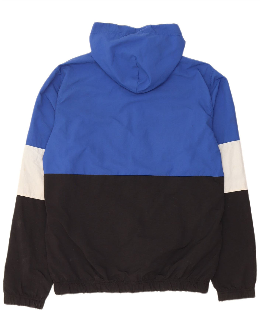 Champion Veste de survêtement graphique pour femme UK 10 Small Bleu Colorblock