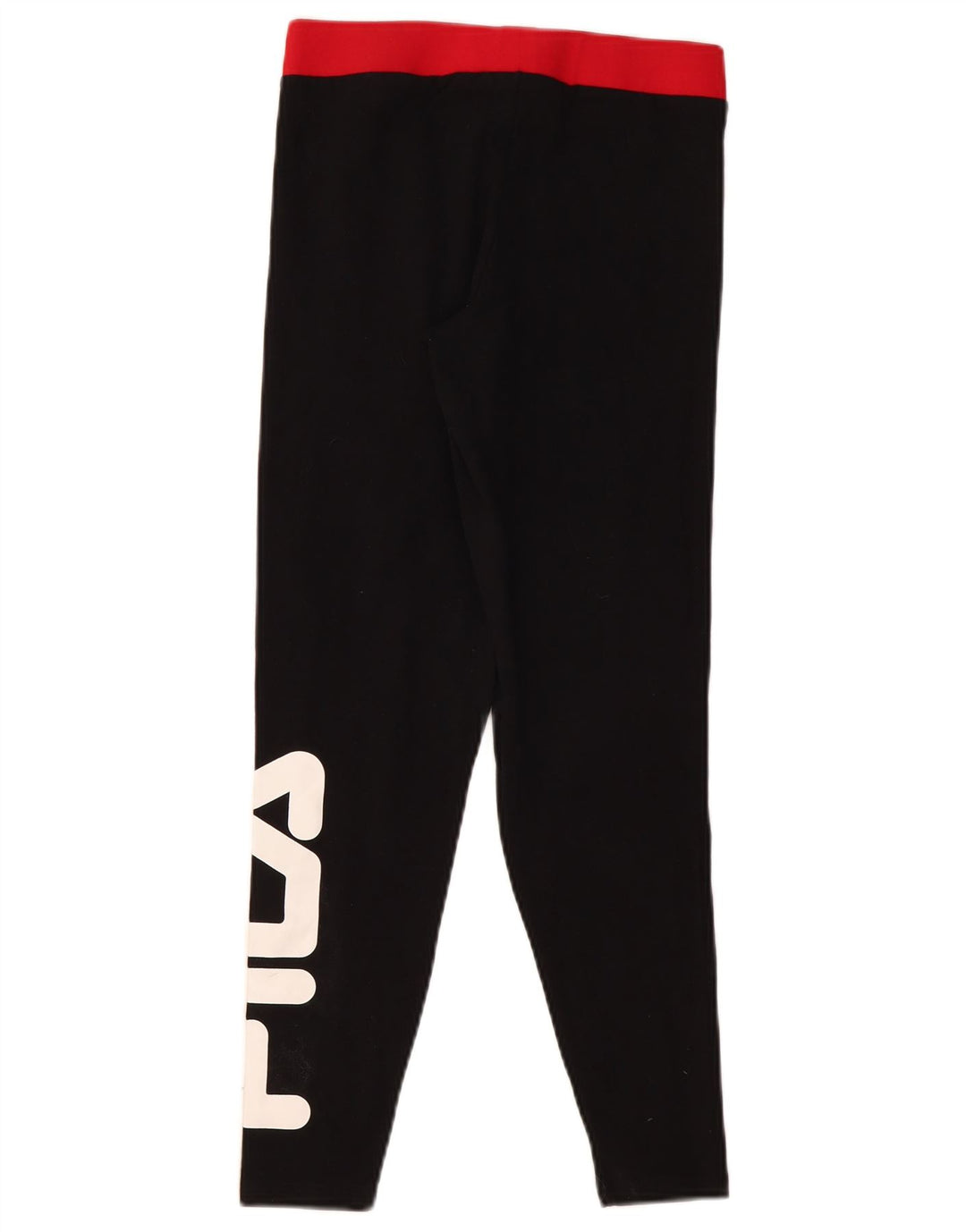 Fila Leggings graphiques pour femmes UK 8 petit coton noir