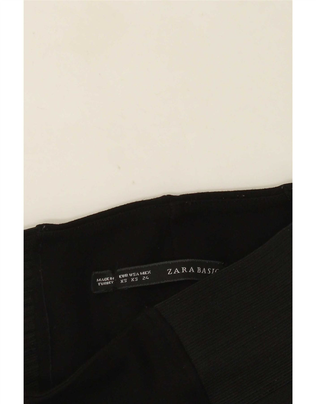 Zara Leggings Femme UK 4 XS Noir