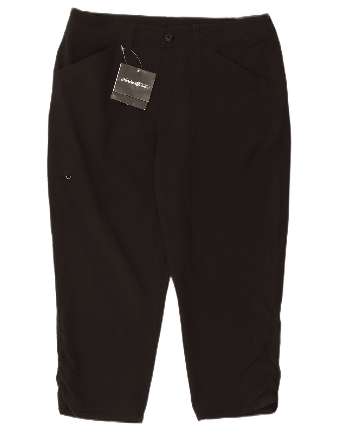 Eddie Bauer Pantalon Capri Femme US 6 Medium W30 L20 Noir Polyester