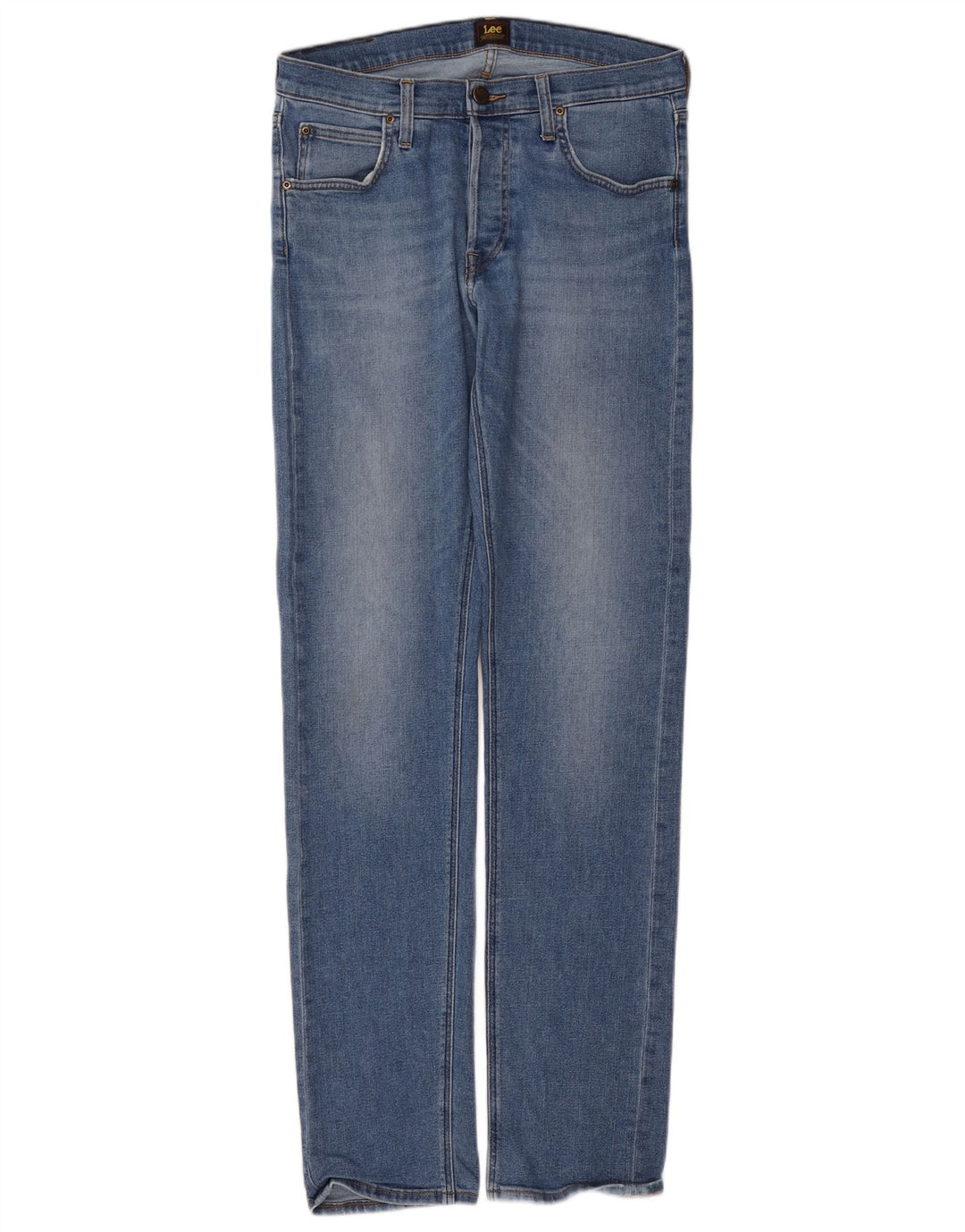Lee Jean Droit Daren Homme W32 L36 Bleu Coton