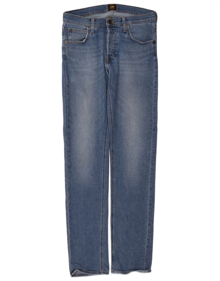 Lee Jean Droit Daren Homme W32 L36 Bleu Coton