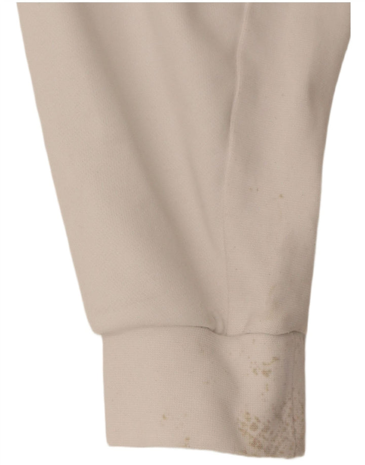 Nike Dri Fit Sweat-shirt en coton blanc moyen pour homme