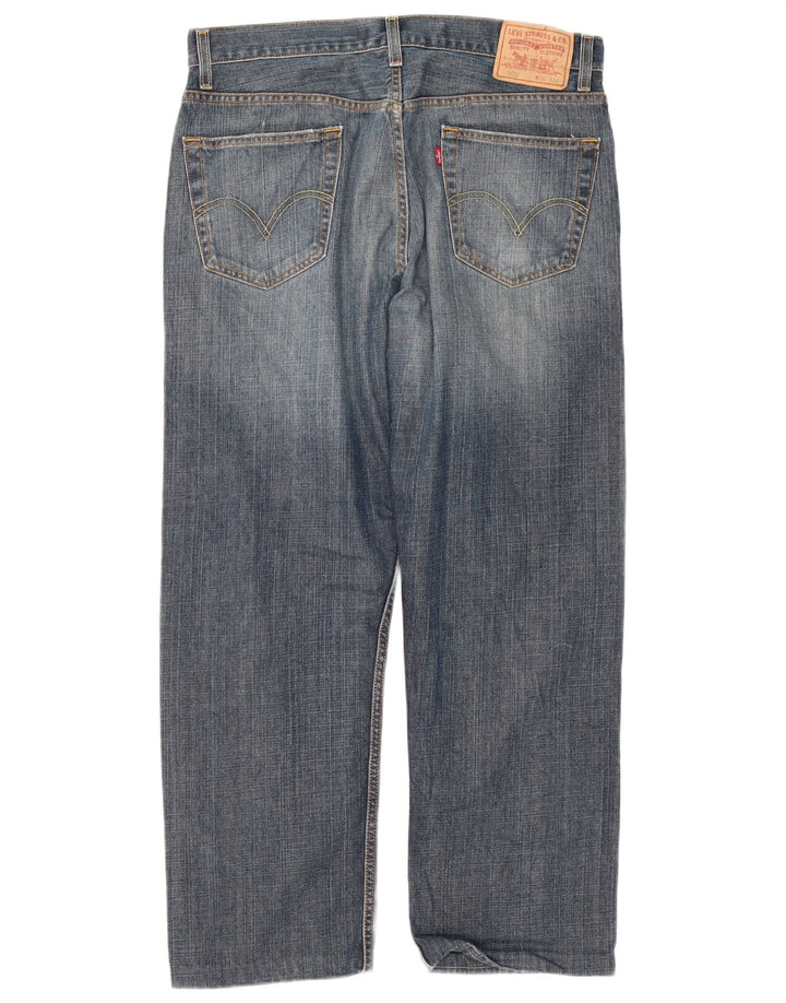 Levi's Jean Droit 505 Regular Fit Homme W36 L29 Bleu Coton