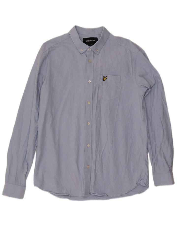 LYLE & SCOTT Chemise Homme XL Bleu Coton