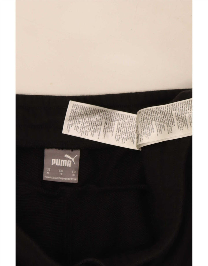 Puma Short de Sport Homme XL Noir Coton
