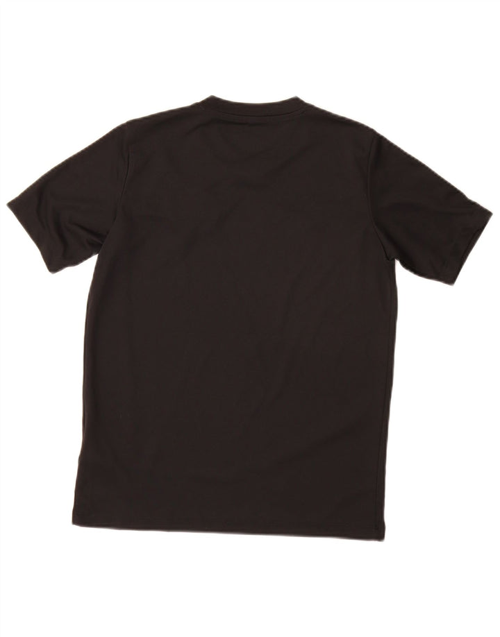 Nike Garçons Dri Fit Graphic T-Shirt Top 12-13 ans Grand Noir Polyester