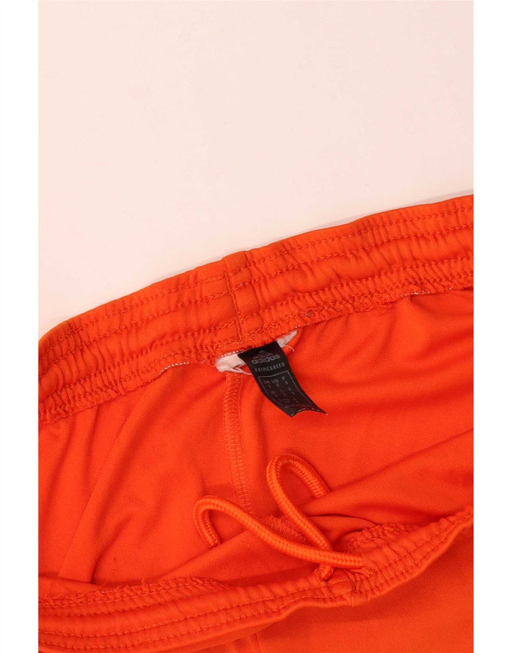 Adidas Short de sport Aeroready pour homme, petit, orange, polyester