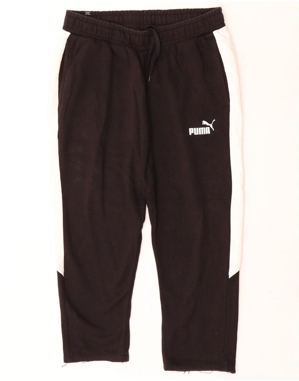 Puma Pantalon de Survêtement Homme Large Noir Colourblock
