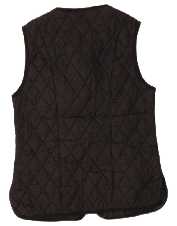 Barbour Gilet matelassé pour femme UK 12 Medium Noir