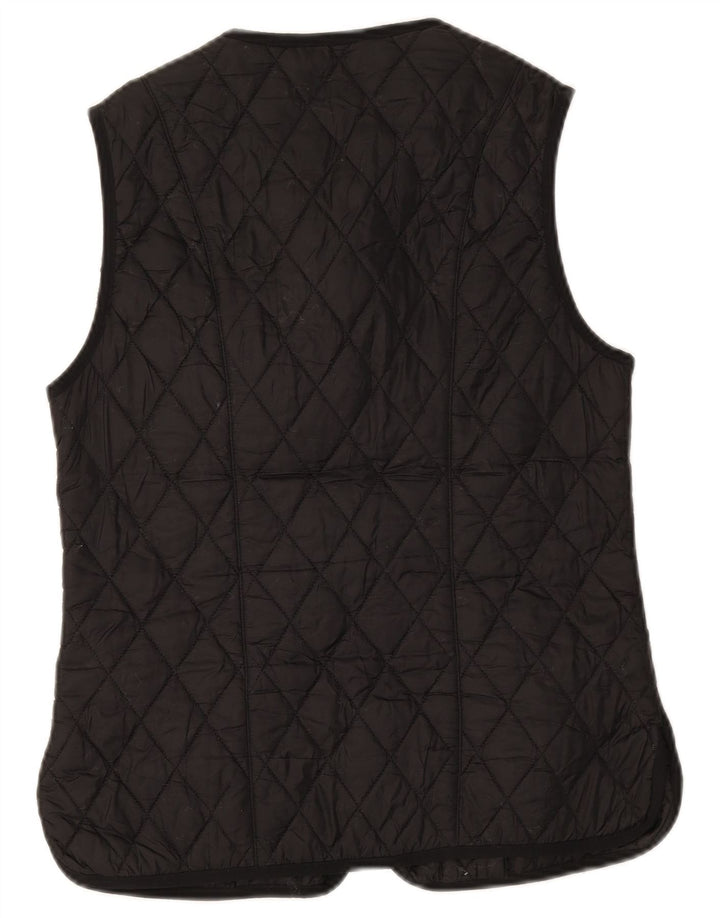 Barbour Gilet matelassé pour femme UK 12 Medium Noir