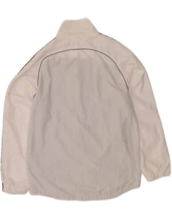 Champion Veste de survêtement pour homme Large Blanc Polyester