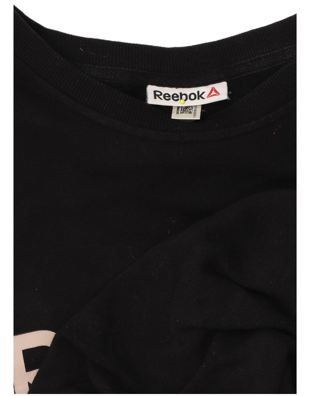 Reebok Sweatshirt Graphic Sweatshirt Jumper XL Homme Noir