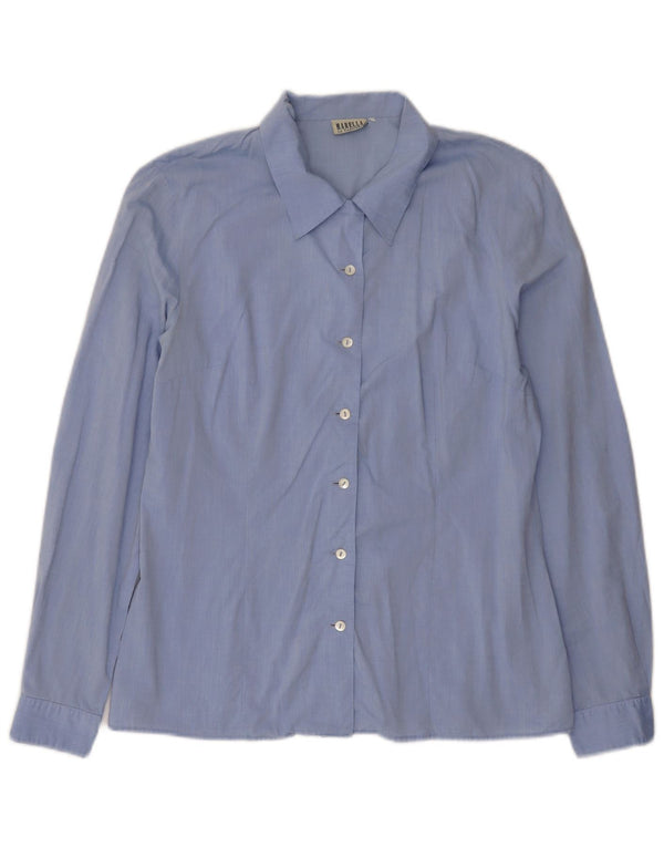 Marella Chemise Femme UK 16 Grand Bleu Coton