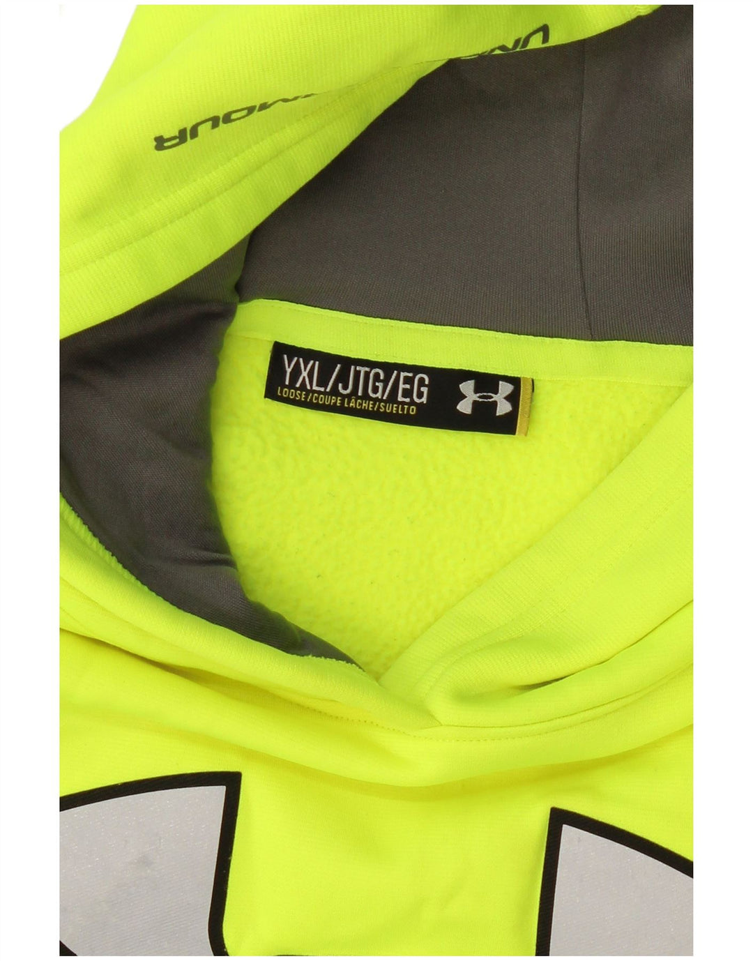 UNDER ARMOUR Pull à capuche graphique pour garçon 13-14 ans XL Vert