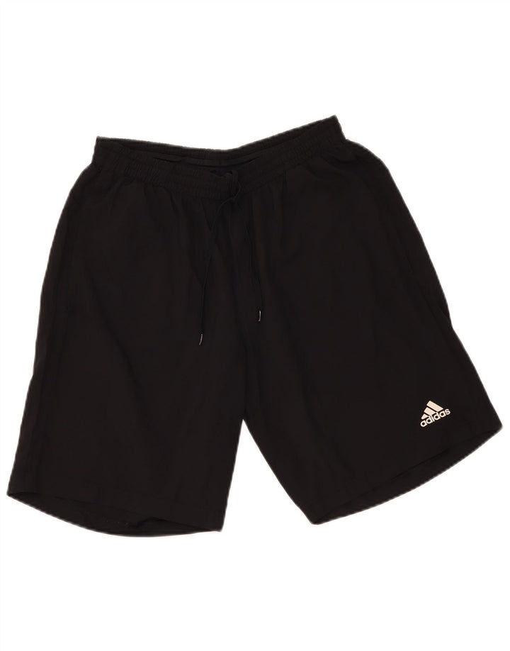 Adidas Short de Sport Aeroready Graphic Homme Noir Moyen