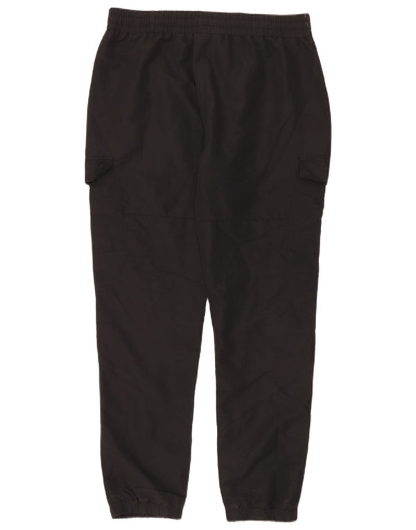 Fila Pantalon de survêtement cargo pour homme Noir Large Polyester