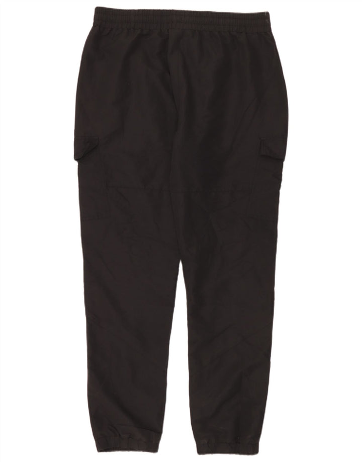 Fila Pantalon de survêtement cargo pour homme Noir Large Polyester