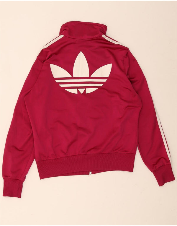 Adidas Veste de survêtement graphique pour femme EU 42 Rose moyen Polyester