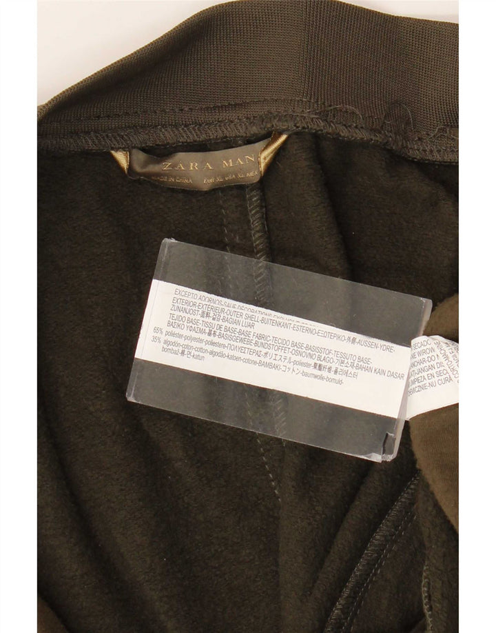 Zara Homme Survêtement Top Veste XL Kaki Polyester