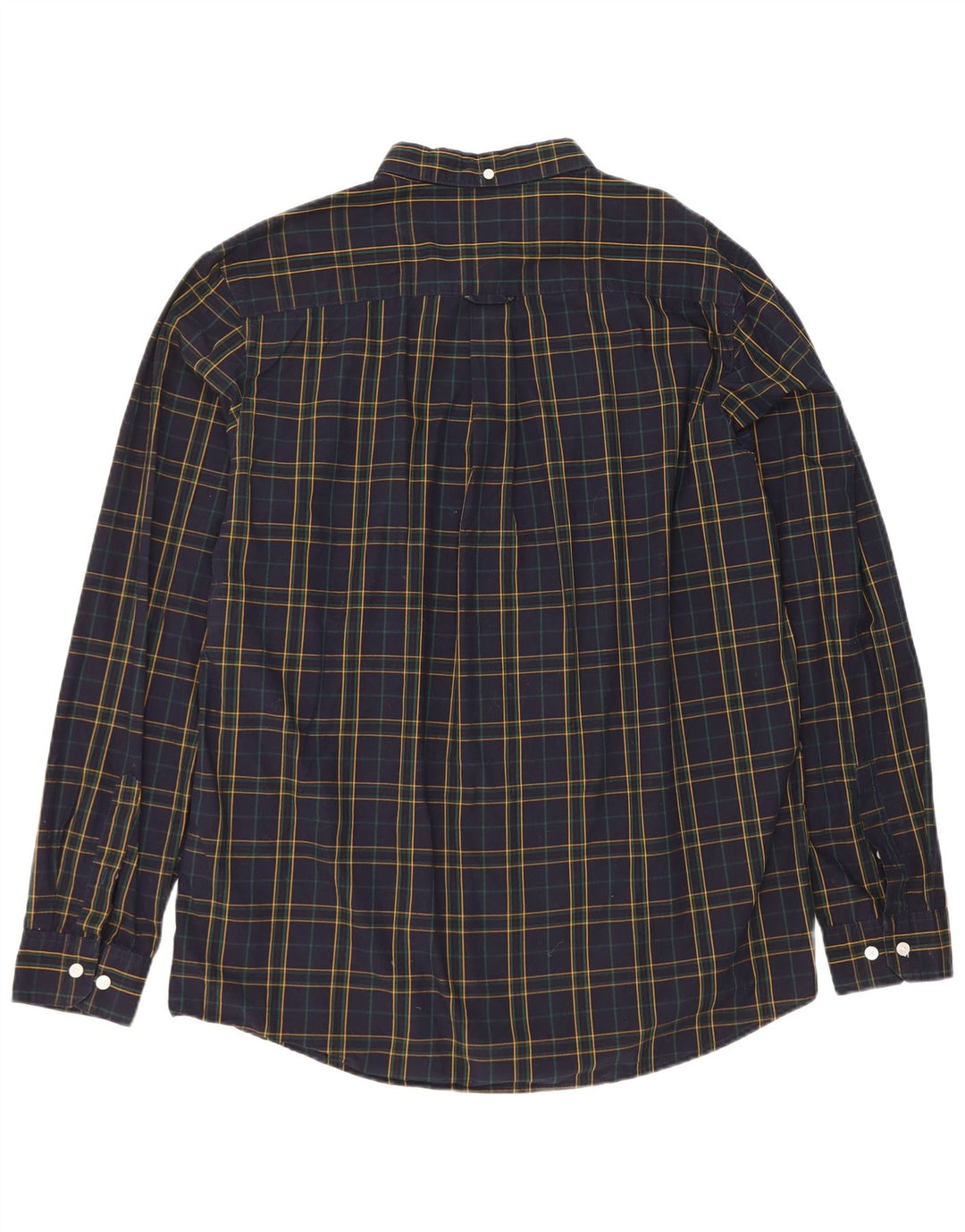 Farah Chemise Slim Fit Homme 3XL Bleu Marine à Carreaux Coton