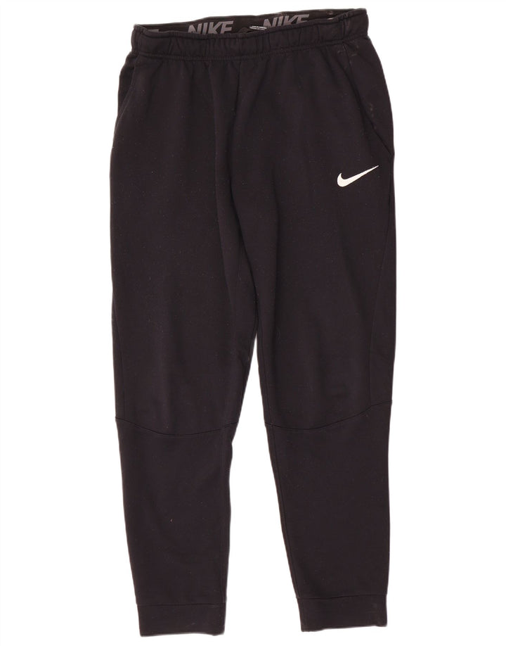 Nike Pantalon de survêtement Dri Fit pour homme Noir moyen Polyester