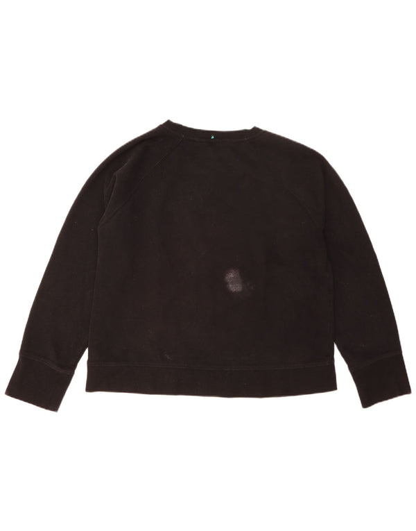 Dkny Sweat-shirt graphique pour femme UK 18 XL Noir Coton
