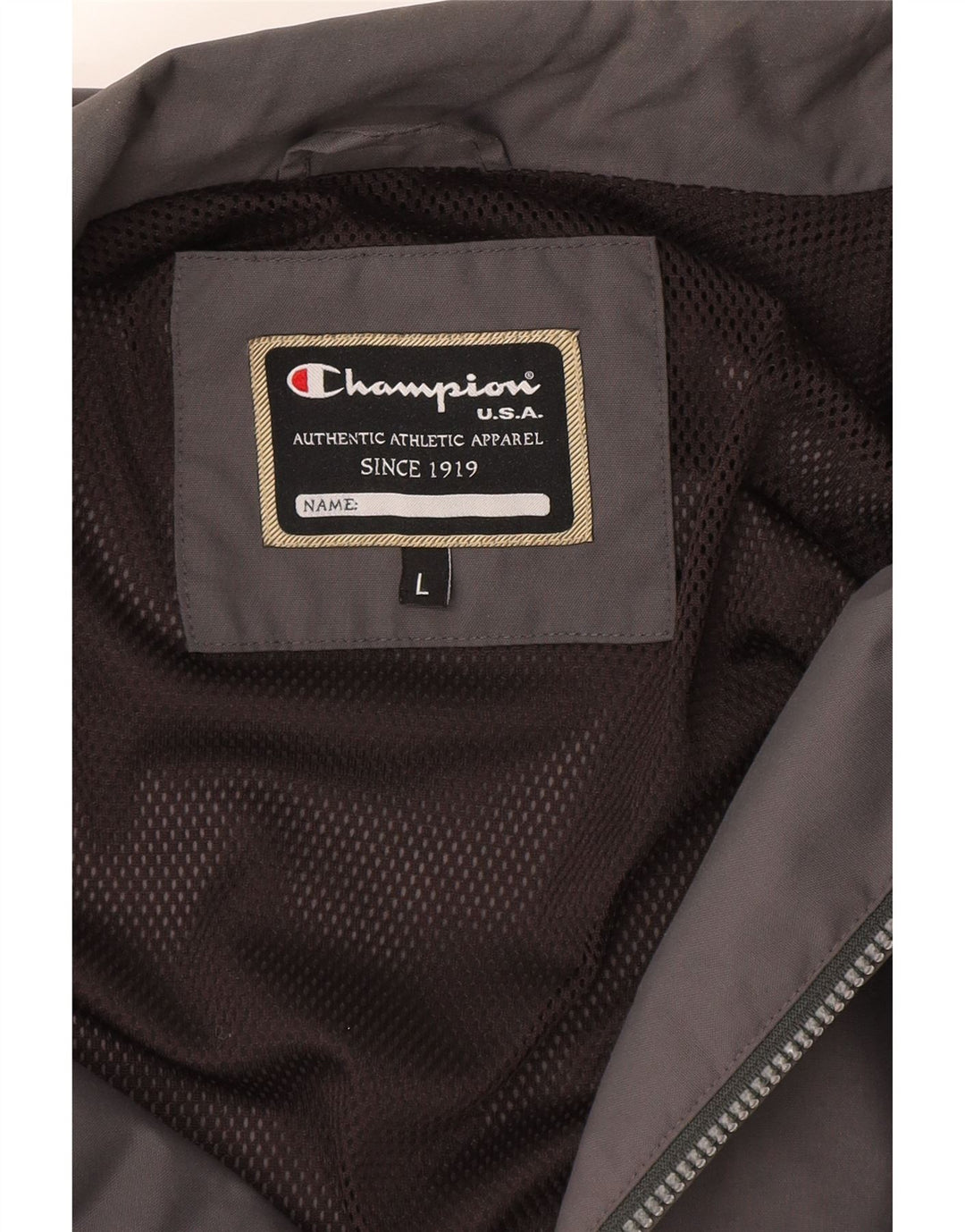 Champion Veste de survêtement pour femme UK 16 Large Gris