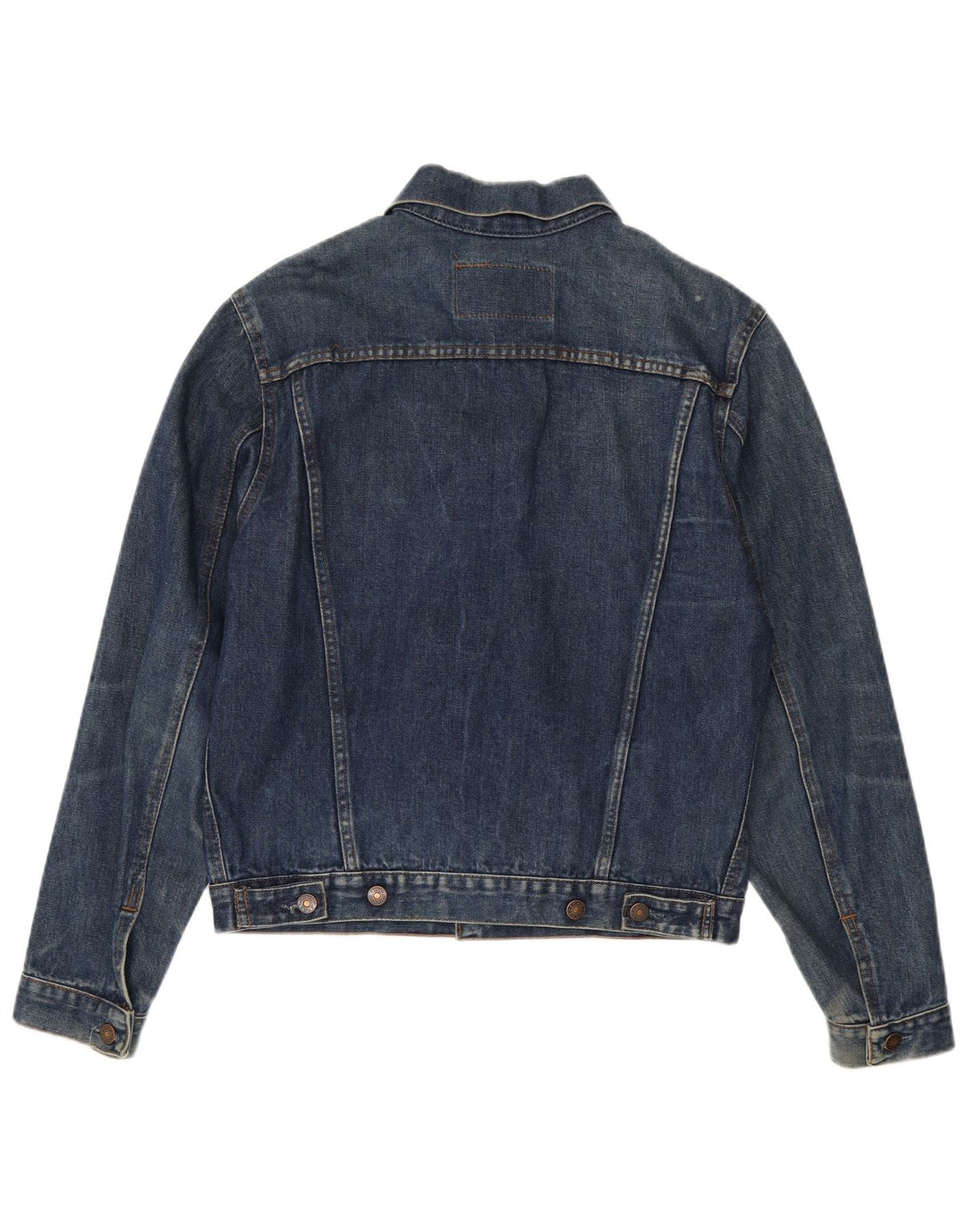 veste en denim homme vintage UK 40 Grand Bleu Marine