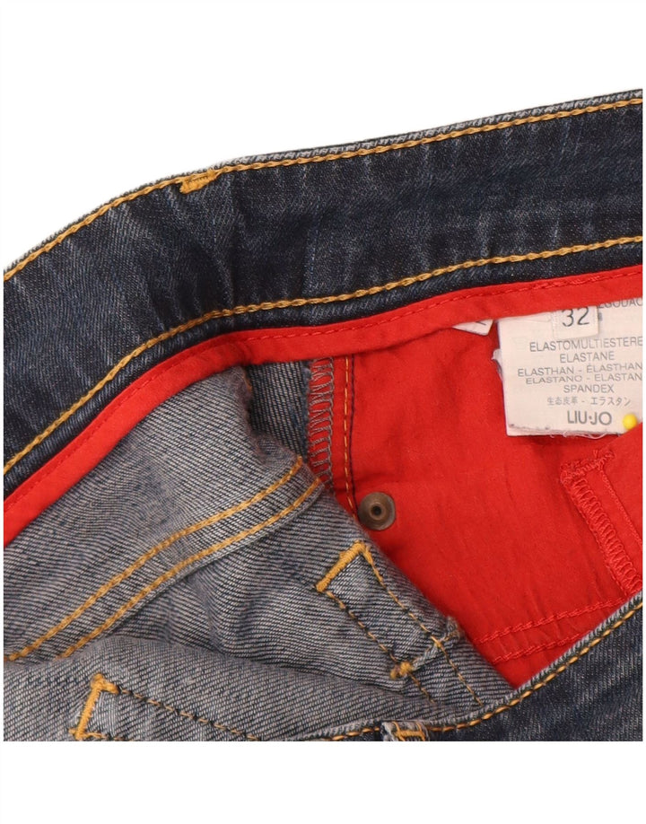 Liu Jo Femme Jean Slim W32 L30 Bleu Coton