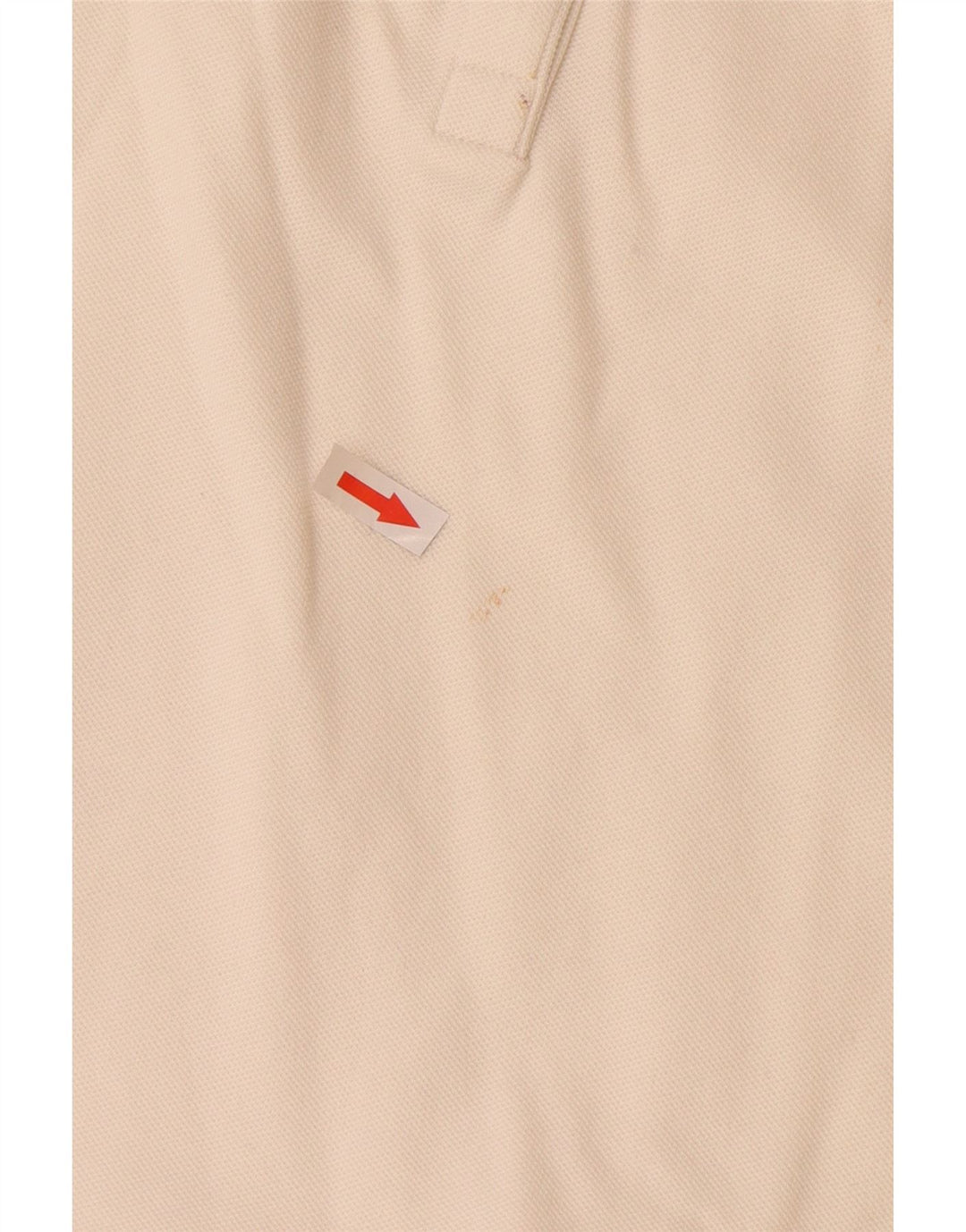 Lacoste Polo Femme Taille 48 XL Coton Blanc Cassé