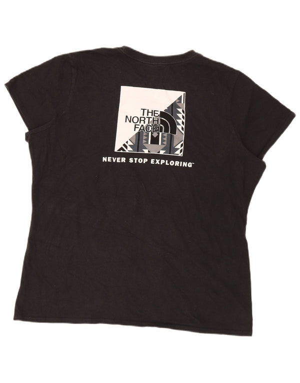 The North Face T-shirt graphique pour femme UK 18 XL Noir Sports