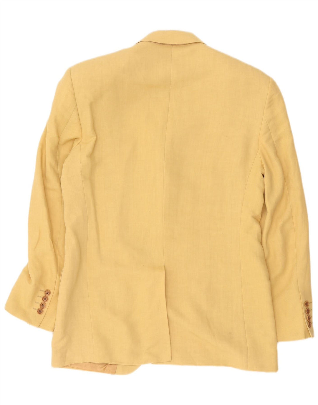 Missoni Costume 2 pièces 3 boutons pour homme IT 50 Large W34 L30 Viscose Jaune