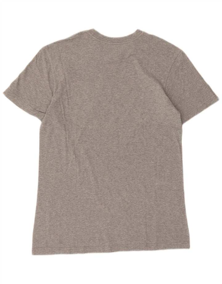 Nike T-shirt coupe classique pour homme, petit, gris moucheté