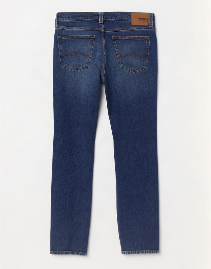 Mustang Jean Droit Homme W32 L31 Bleu Marine