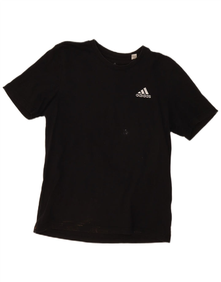 Adidas T-Shirt Homme Haut Petit Coton Noir