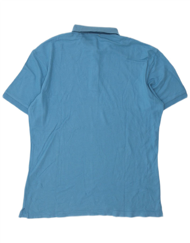 Fila Polo Homme IT 52 Large Bleu Coton