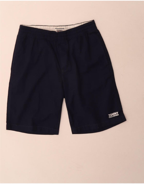 Tommy Hilfiger Short Chino Homme Petit W28 Bleu Marine Coton
