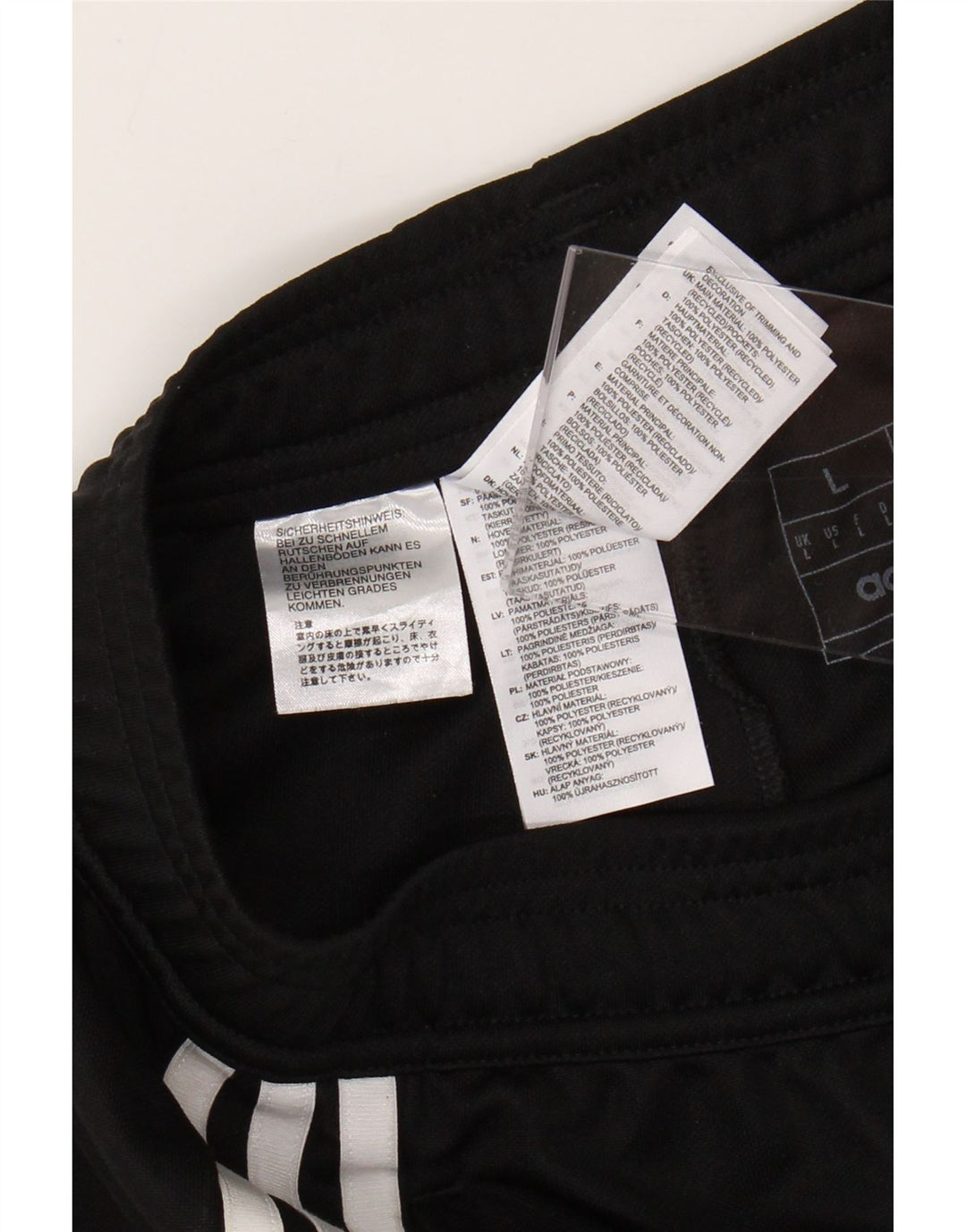 Adidas Pantalon de survêtement Aeroready pour homme Large Noir Polyester