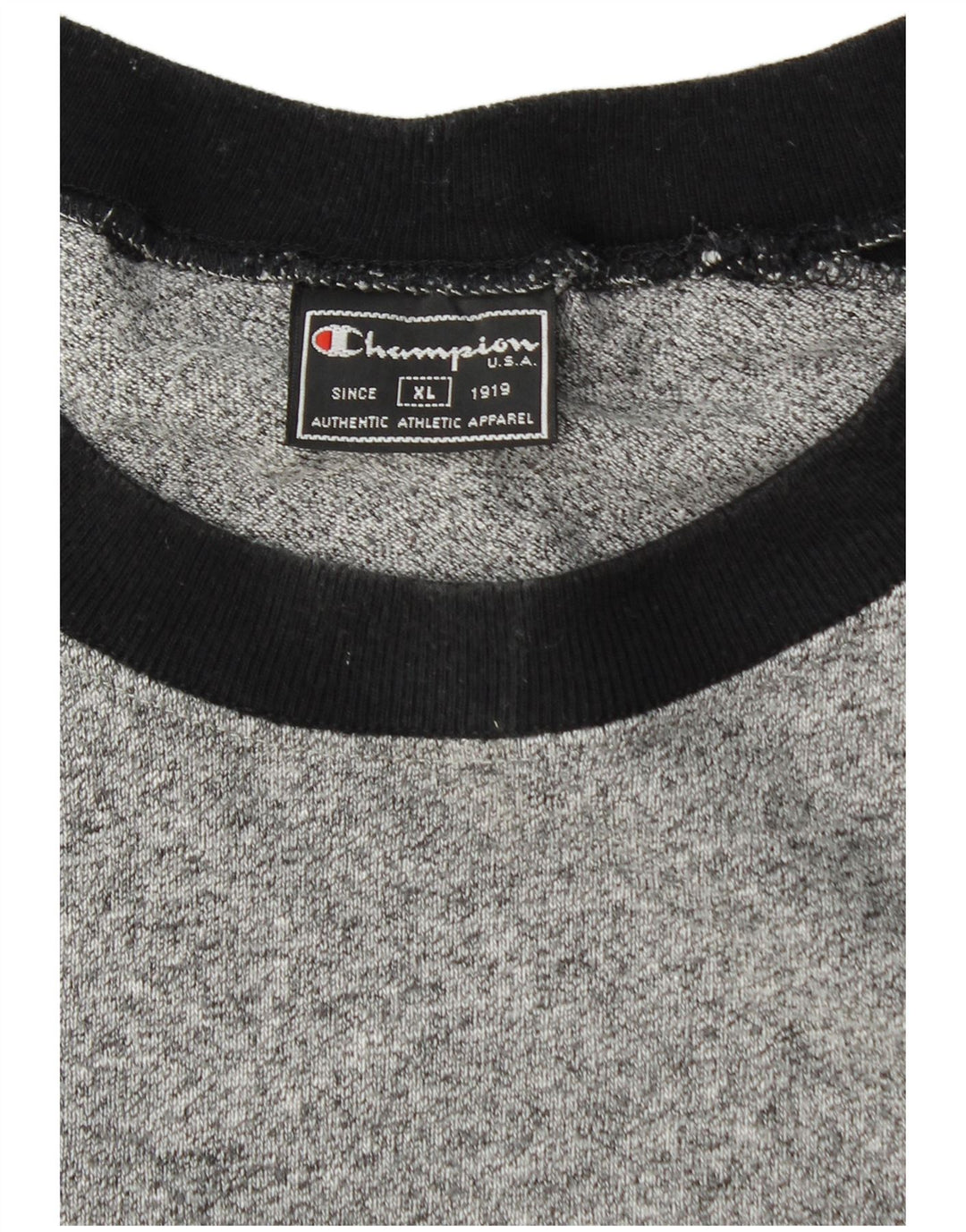Champion T-Shirt Homme Top XL Gris Colorblock