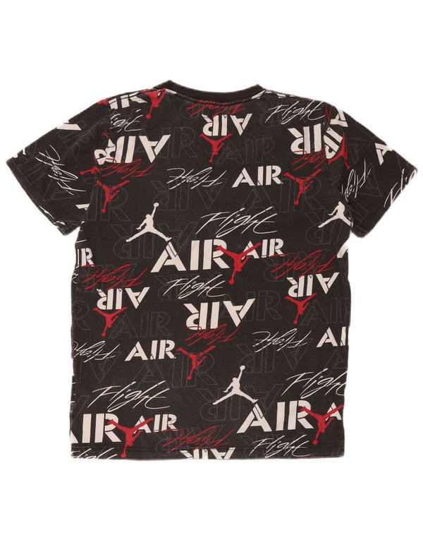 Jordan T-shirt graphique pour garçon 13-14 ans XL Noir Coton
