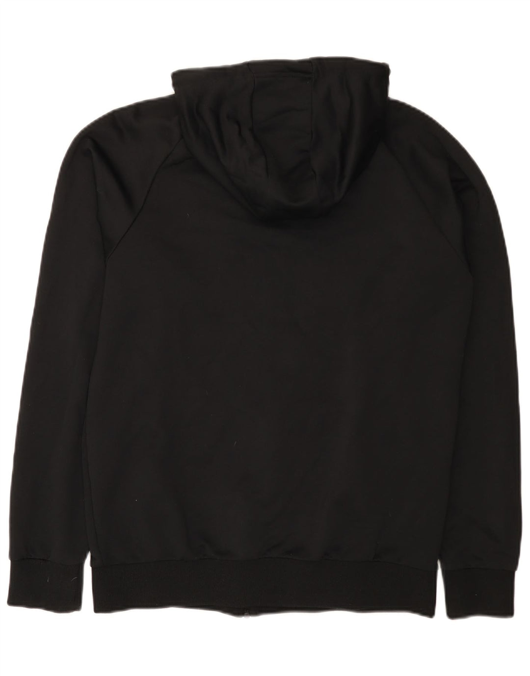 Ellesse Pull à capuche zippé pour homme Large Noir Polyester