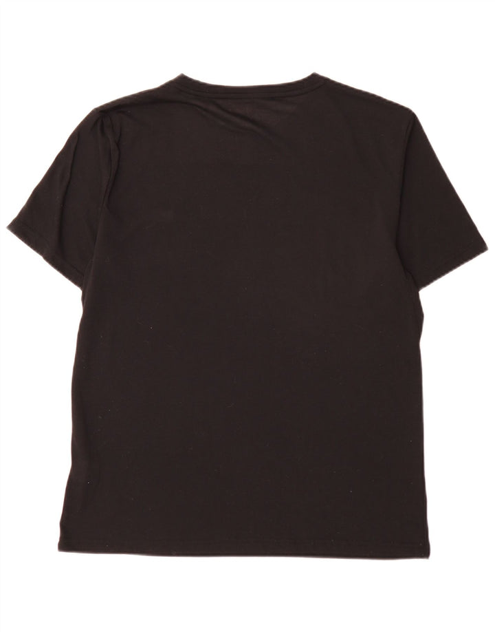 Calvin Klein T-shirt de golf pour homme en polyester noir Taille L