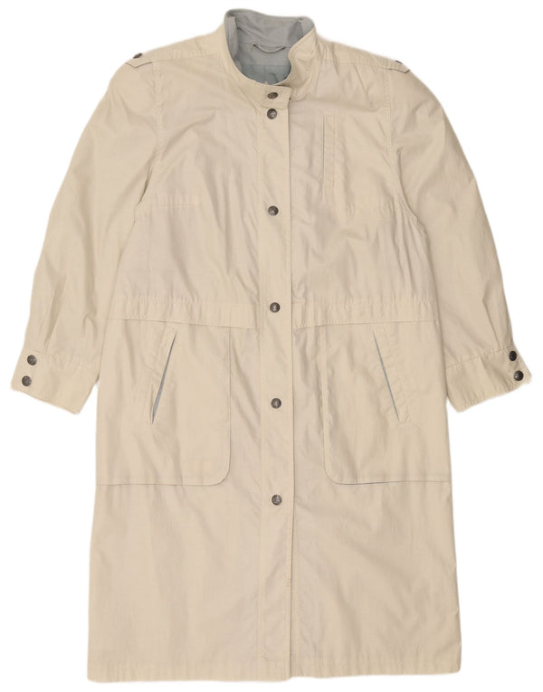 Vintage Womens Oversized Trench Coat UK 18 XL Beige