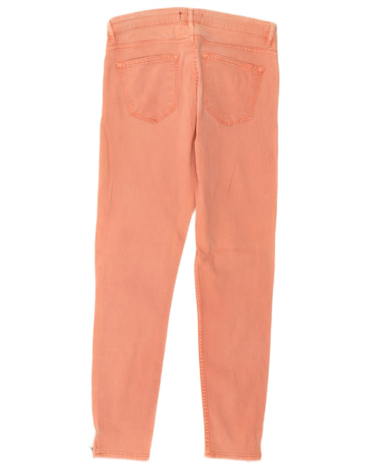 Zara Jean skinny pour femme EU 40 Medium W30 L26 Orange