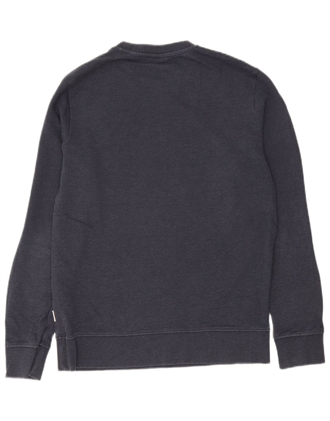 Jack & Jones Sweat-Shirt Graphique Homme Bleu Marine Moyen Coton