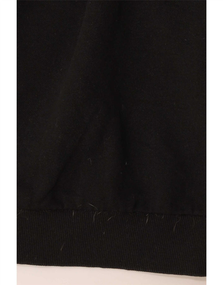 Puma Sweat-shirt graphique pour homme en coton noir 3XL