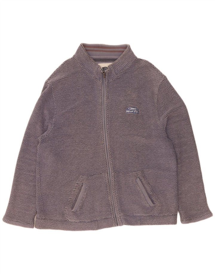 Weird Fish Veste de survêtement pour homme en coton bleu marine 2XL
