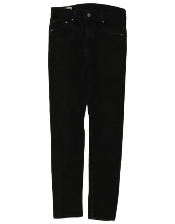 Levi's Womens 511 Slim Jeans  W30 L30 Black Cotton