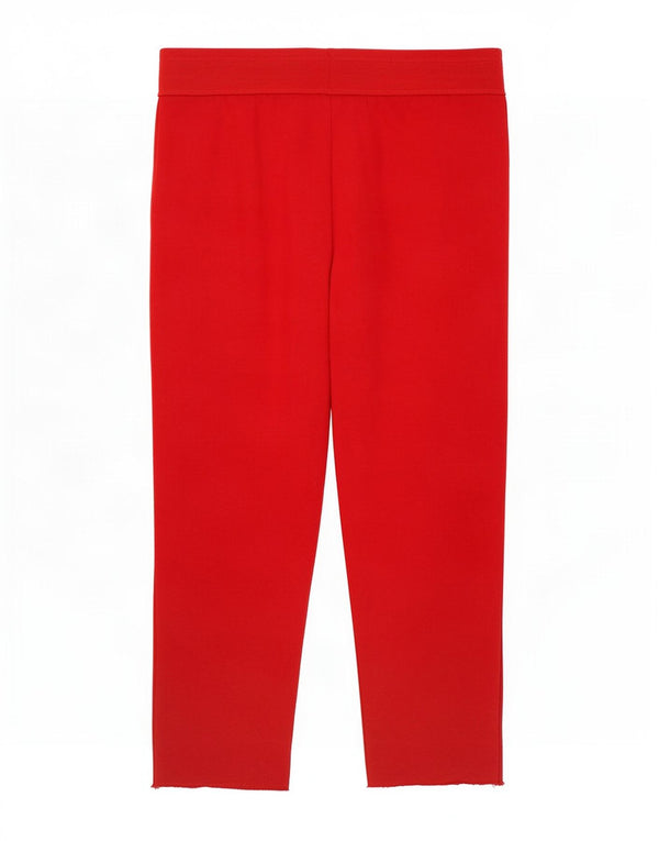 Hollister Pantalon de survêtement graphique pour femme UK 14 Coton rouge moyen